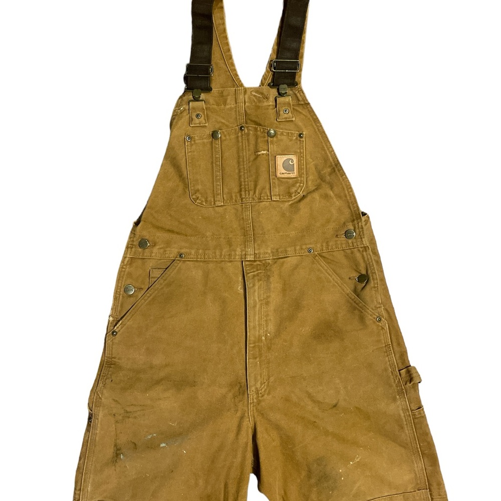 Lived in Carhartt bib overalls